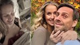 Manželka Romana Vojtka Petra podrobně o porodu: O bolesti i rozmačkávání manžela!