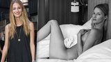 Topmodelka Linda Vojtová nahá v posteli: Nudná neděle, napsala k lechtivému snímku