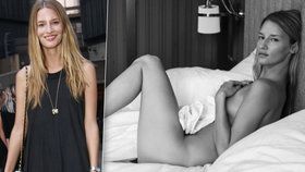 Topmodelka Linda Vojtová se ukázala nahá v posteli.