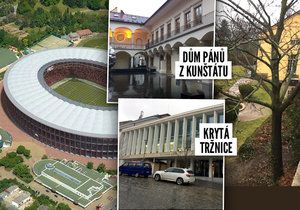 Kvůli stavbě fotbalového stadionu dělá Brno »psí kusy«. Nyní se rozhodlo nabídnout podnikateli, který stavbu blokuje, pět lukrativních staveb v centru města. Mezi nimi je i nově opravená krytá tržnice, nebo historicky cenný Dům pánů z Kunštátu.