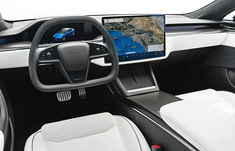 Úpravci Tesly přišli s náhradou za nevšední volant nového Modelu S