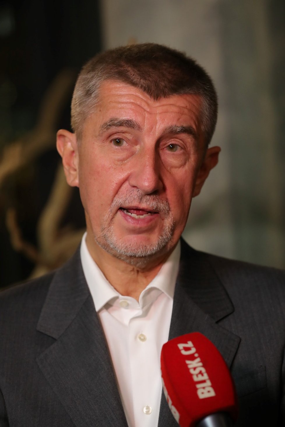 Andrej Babiš při rozhovoru pro Blesk po vyhraných volbách