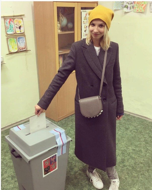 Jana Plodková u voleb