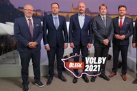 První předvolební debata Blesku: O dopadech covidu i 30 tisících mrtvých v Česku