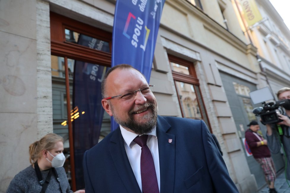 Volby 2021: Štáb Spolu (9. 10. 2021): Jan Bartošek