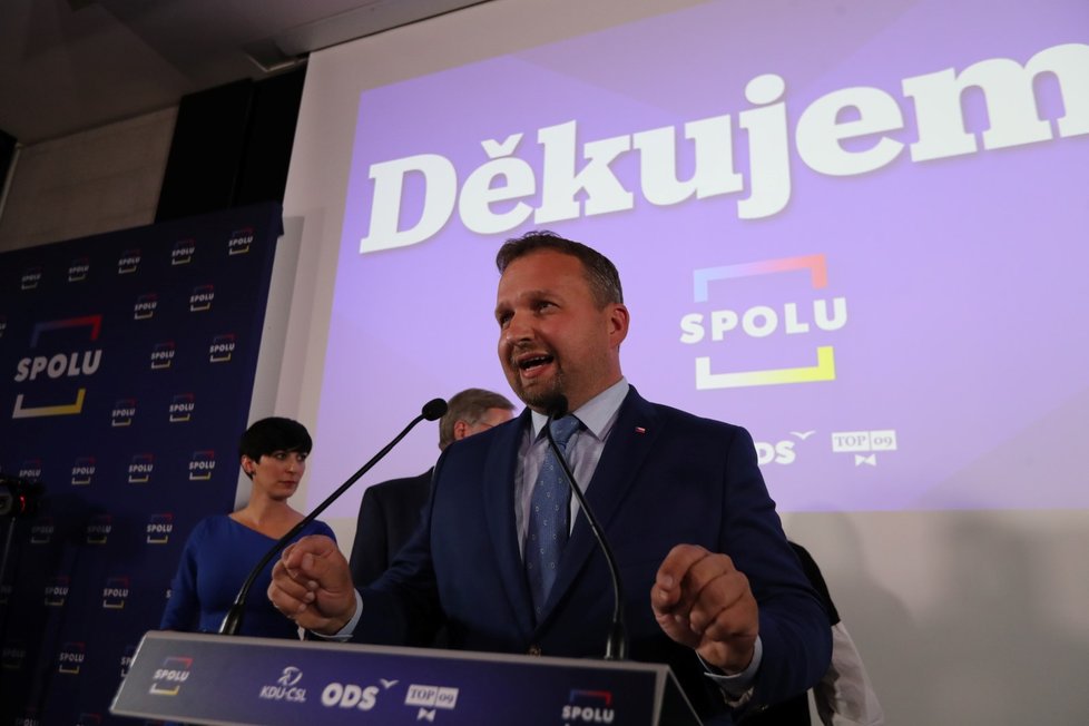 Předseda KDU-ČSL Marián Jurečka (9. 10. 2021)