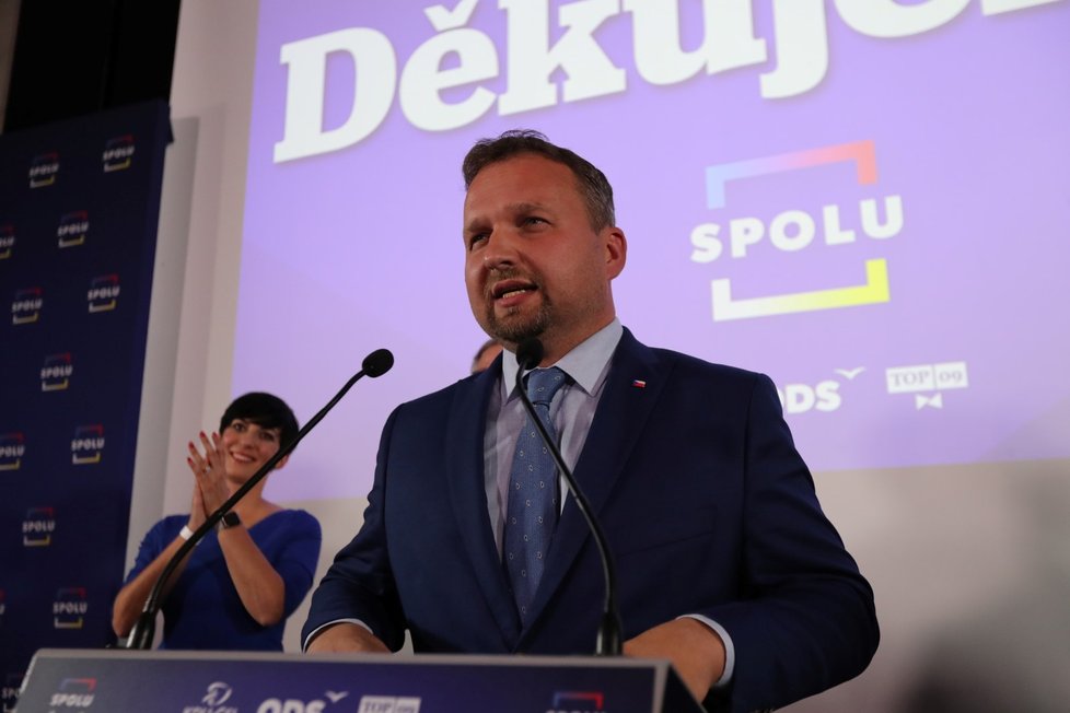 Předseda KDU-ČSL Marián Jurečka (9.10. 2021)