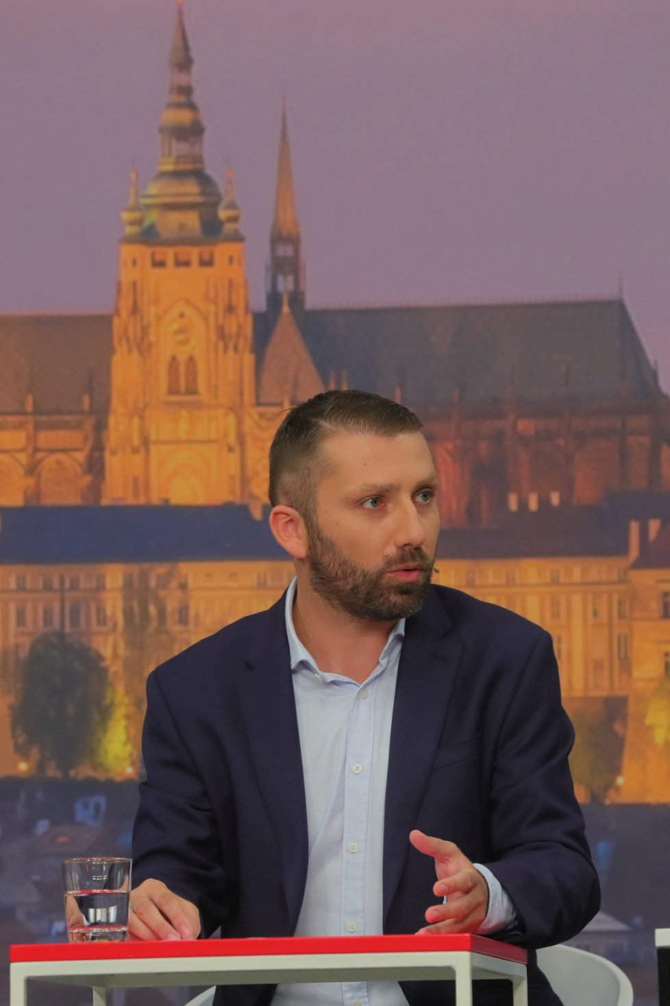 Krajská debata Blesku o zdravotnictví: Moderátor Jaroslav Šimáček (10. 9. 2020)