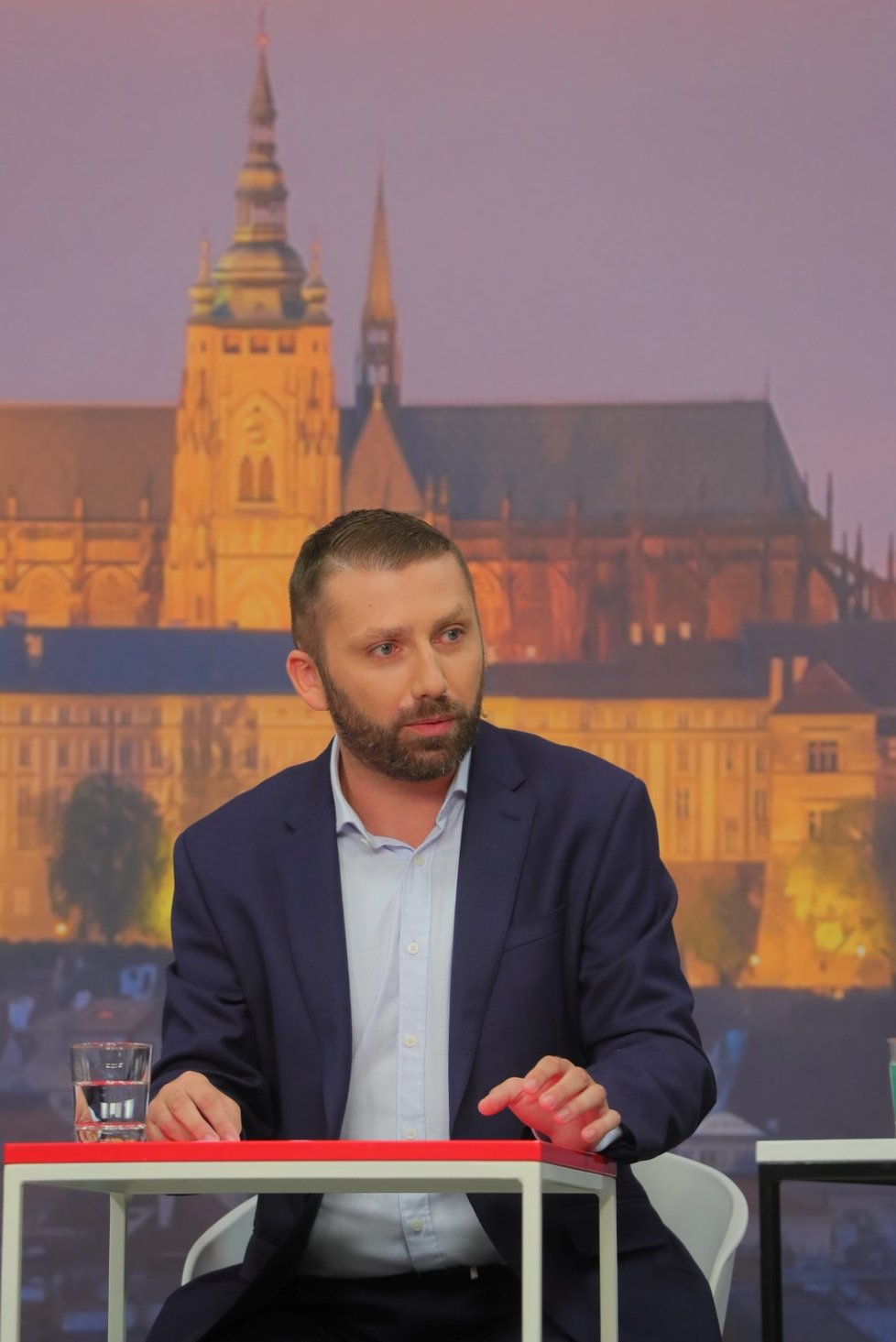 Krajská debata Blesku o zdravotnictví: Moderátor Jaroslav Šimáček (10. 9. 2020)