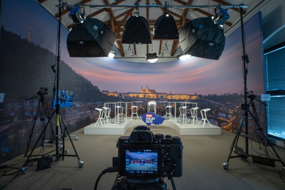 Krajské debaty Blesku 2020: Studio v pražských Holešovicích (7. 9. 2020)