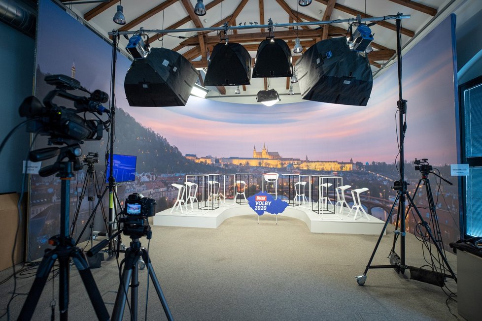 Krajské debaty Blesku 2020: Studio v pražských Holešovicích (7. 9. 2020)