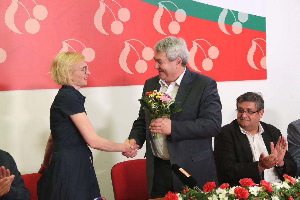 Gratulace Kateřině Konečné, bude jedinou europoslankyní za KSČM.