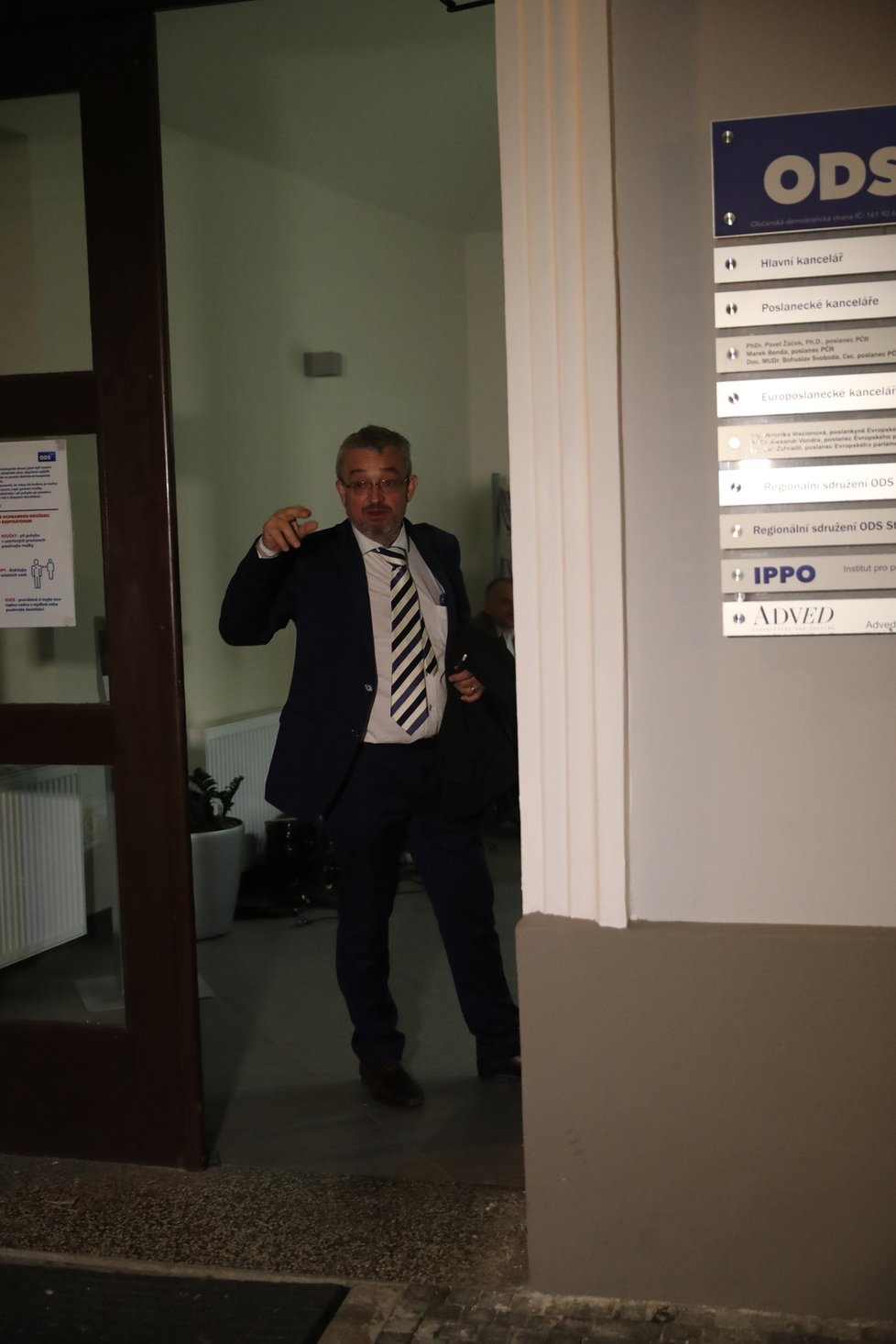 Koalice Spolu slavila vítězství ve volbách: Marek Benda (ODS) (9. 10. 2021)