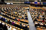 Europarlament v Bruselu (duben 2024)