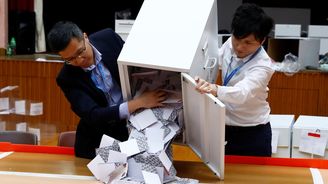 Čína prohrála malou volební válku v Hongkongu, velká porážka ji čeká na Tchaj-wanu