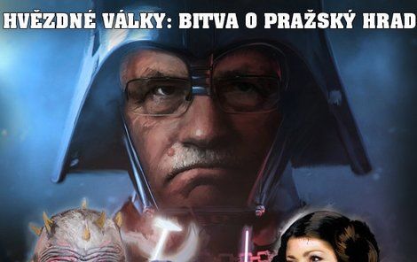 Hvězdné války o Pražský hrad