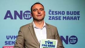 Zahájení kampaně hnutí ANO k senátním a komunálním volbám: Kandidát na primátora Brna Václav Trojan (7.9.2026)