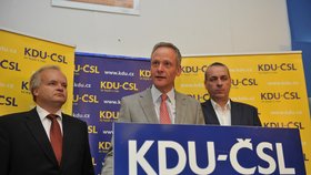 Cyril Svoboda oznamuje svou rezignaci na post předsedy KDU-ČSL
