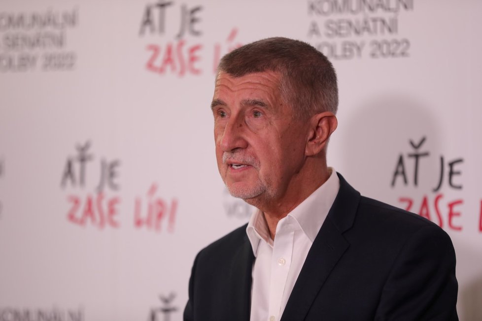 Předseda hnutí ANO Andrej Babiš