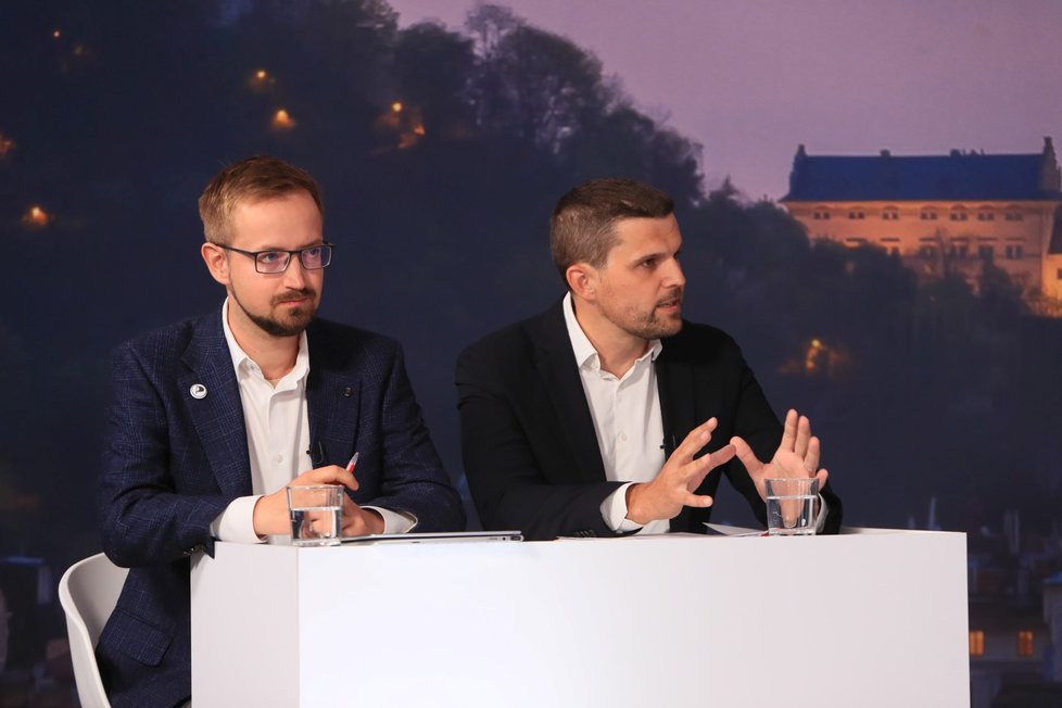 Předvolební debata Blesku: Petr Hladík (kandiduje za KDU-ČSL a STAN) a Marek Lahoda (Piráti)