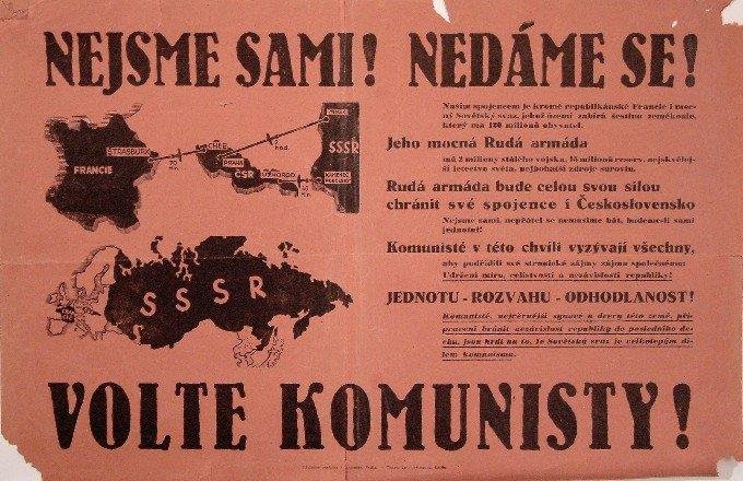 Takto burcovali v Československu v roce 1938 komunisté.