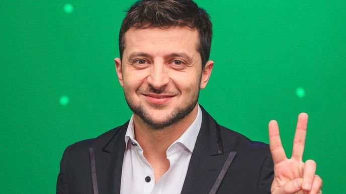 Volby na Ukrajině: Volodymyr Zelenskyj