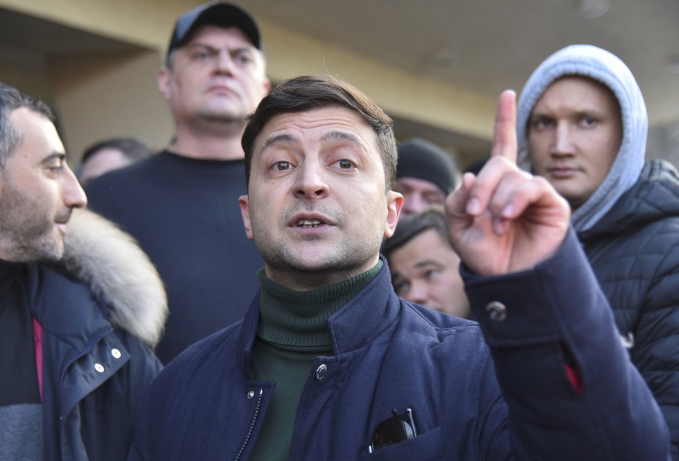 Volby na Ukrajině: Volodymyr Zelenskyj