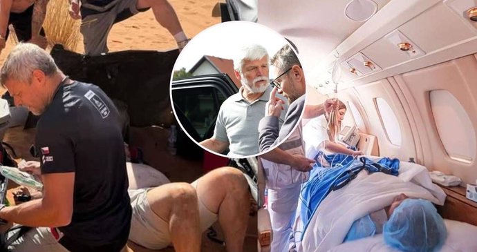 Otazníky kolem prezidentovy otočky na volby do Černoučku a zpět do Afriky