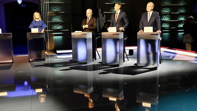 Prezidentská Superdebata v České televizi