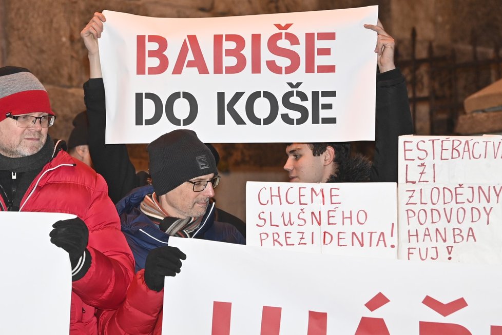 Prezidentské volby 2023: Andrej Babiš v Benešově. (19. 1. 2023)