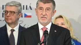 Volební štáb Andreje Babiše (28. 1. 2023)