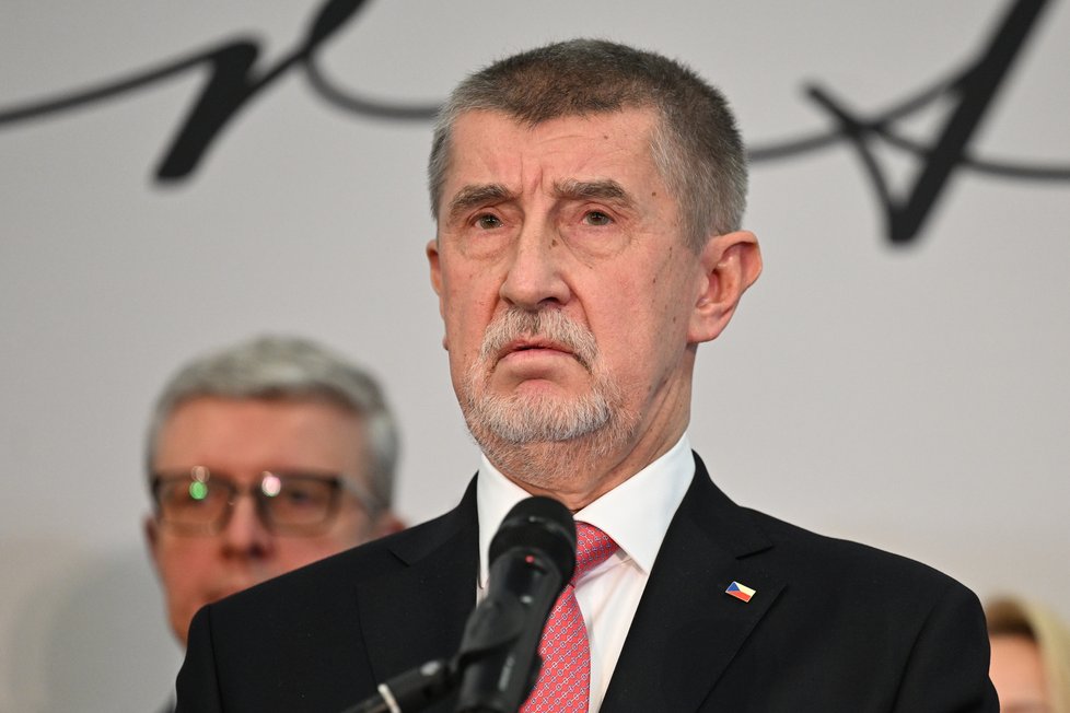 Volební štáb Andreje Babiše (28. 1. 2023)