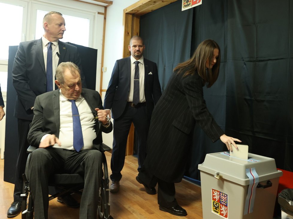 Prezidentské volby 2023: Končící prezident Miloš Zeman (13.1.2023)