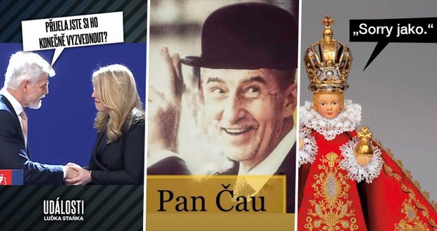 Internet se baví volebními vtípky: Babiš jako „pan Čau“, škodolibé Jezulátko i generál ve člunu