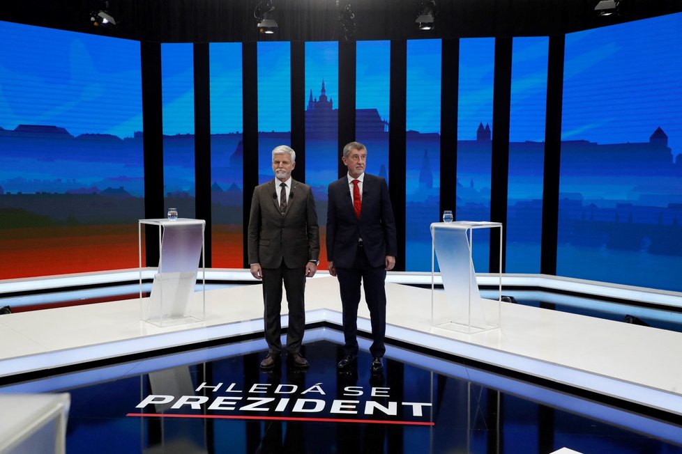 Prezidentský duel CNN Prima: Petr Pavel a Andrej Babiš (25.1.2023)