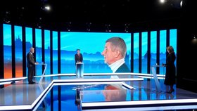 Prezidentské volby 2023: Andrej Babiš v debatě na CNN Prima News (25.1.2022)