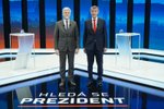 Prezidentské volby 2023: Petr Pavel a Andrej Babiš v debatě na CNN Prima News (25.1.2022)