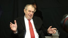 Druhé kolo prezidentských voleb: Miloš Zeman v doprovodu manželky Ivany odevzdal hlas v Lánech. (27.1.2023)