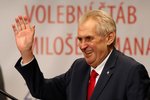 Miloš Zeman bude pokračovat ve funkci prezidenta republiky.