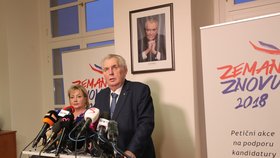 Miloš Zeman doufá, že v druhém kole budou voliči spoléhat hlavně na vlastní rozum a ne na doporučení kandidátů, které podpořili v prvním kole, prohlásil to na tiskové konferenci k výsledkům voleb