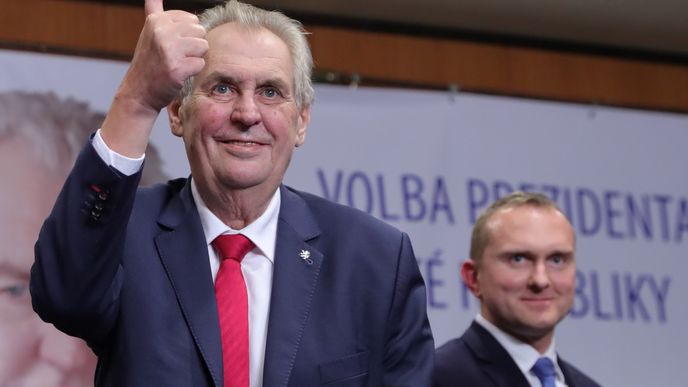 Volby 2018 - Miloš Zeman vyhrál a může být  dalších pět let prezidentem