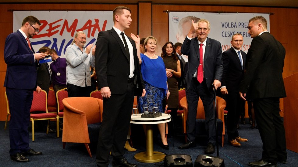 Miloš Zeman bude pokračovat ve funkci prezidenta republiky.