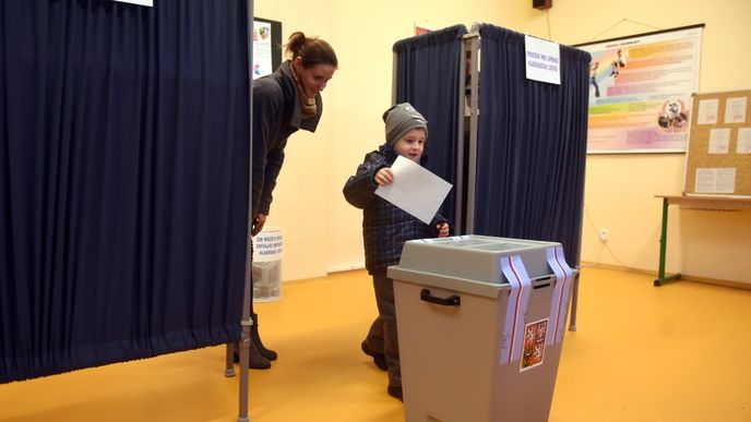 První kolo prezidentských voleb v česku