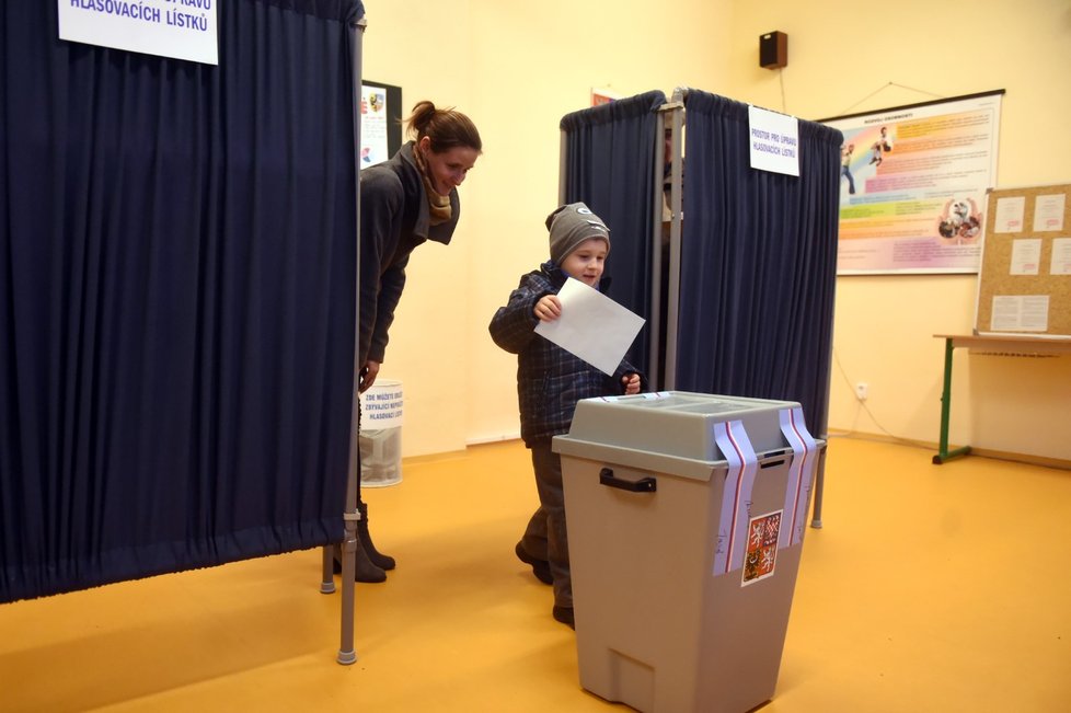 První kolo prezidentských voleb v česku