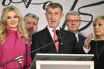 Prezidentské volby 2023: Tisková konference Andreje Babiše k výsledkům prvního kola.