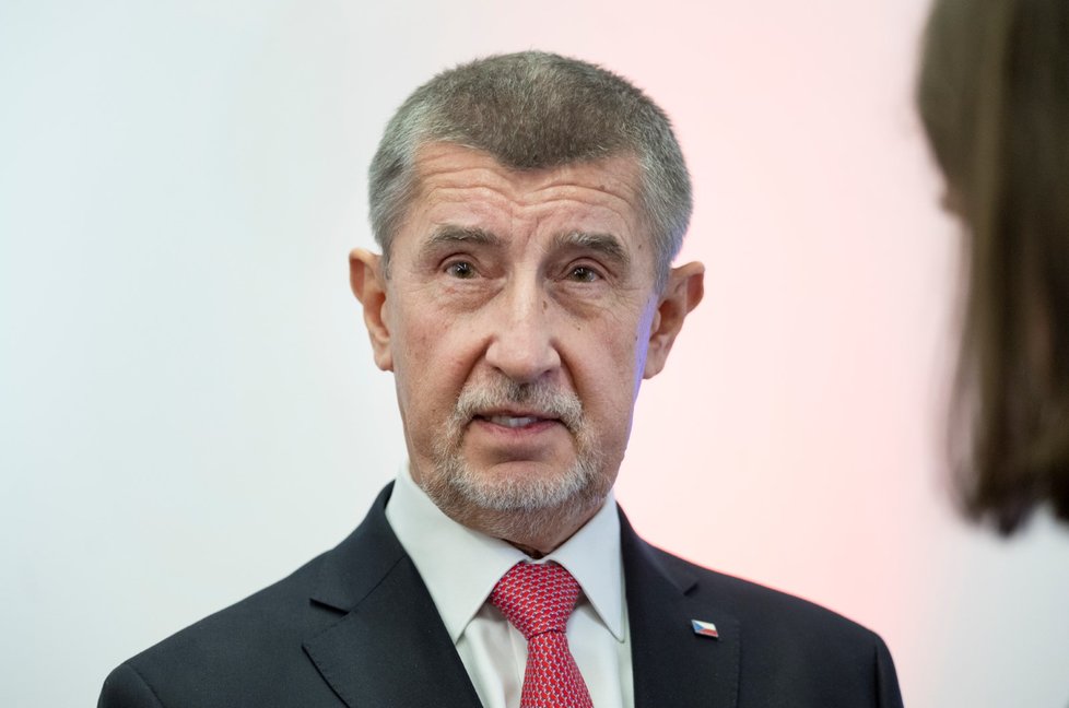 Prezidentské volby 2023: Andrej Babiš ve svém volebním štábu.