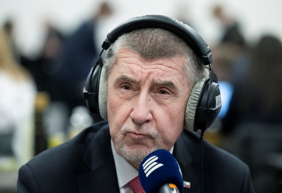 Prezidentské volby 2023: Andrej Babiš ve svém volebním štábu. (14.1.2023)