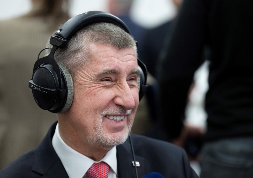 Prezidentské volby 2023: Andrej Babiš ve svém volebním štábu. (14.1.2023)