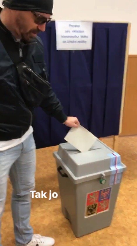 Tomáš Řepka u voleb