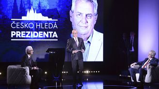 Miloš Zeman je brilantní diskutér. Ale pohrdá stranami i voliči, jejichž hlasy potřebuje